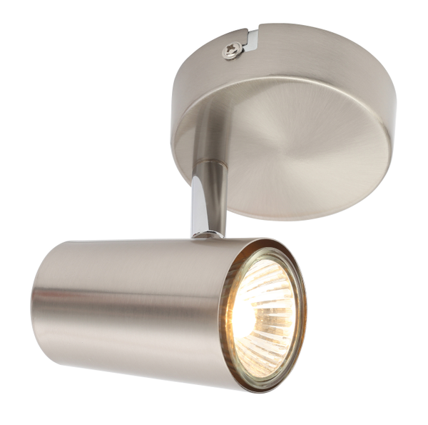Harvey Single Spotlight, Satin Nickel - Image 2