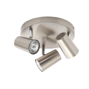 Harvey 3 Spotlight Plate, Satin Nickel