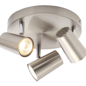 Harvey 3 Spotlight Plate, Satin Nickel