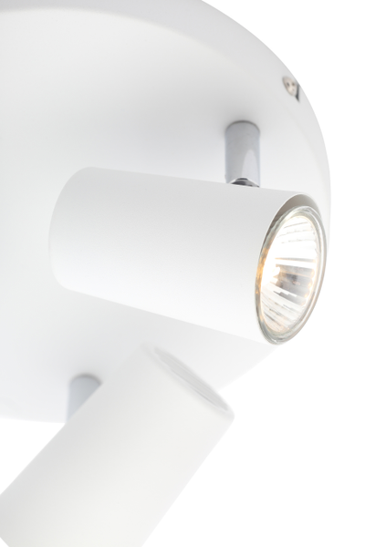 Harvey 3 Spotlight Plate, White - Image 3