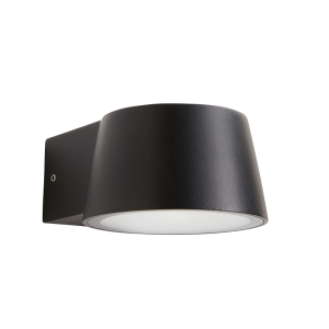 Reims LED Outdoor Wall Light - Black