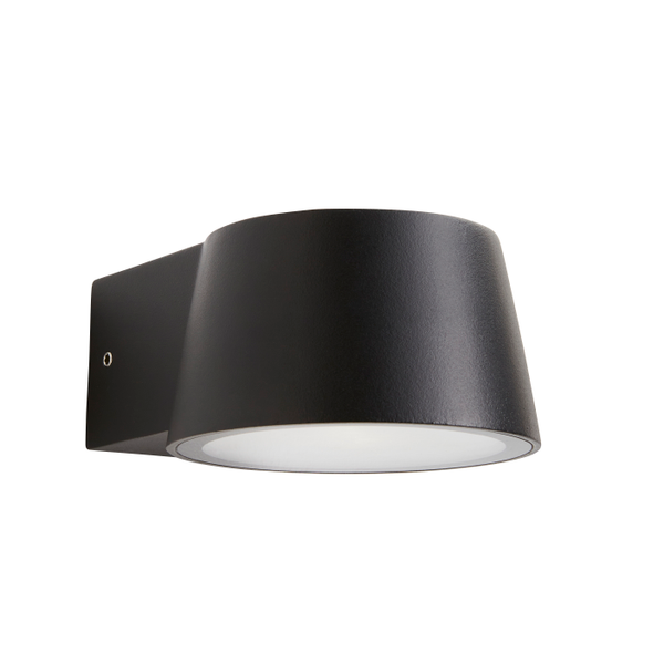 Reims LED Outdoor Wall Light - Black