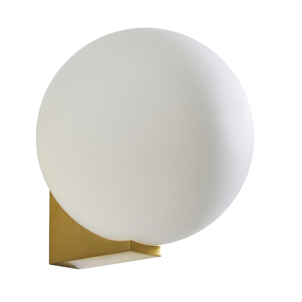 Thiva 1 Light Bathroom Wall Light - Satin Brass - Image 2