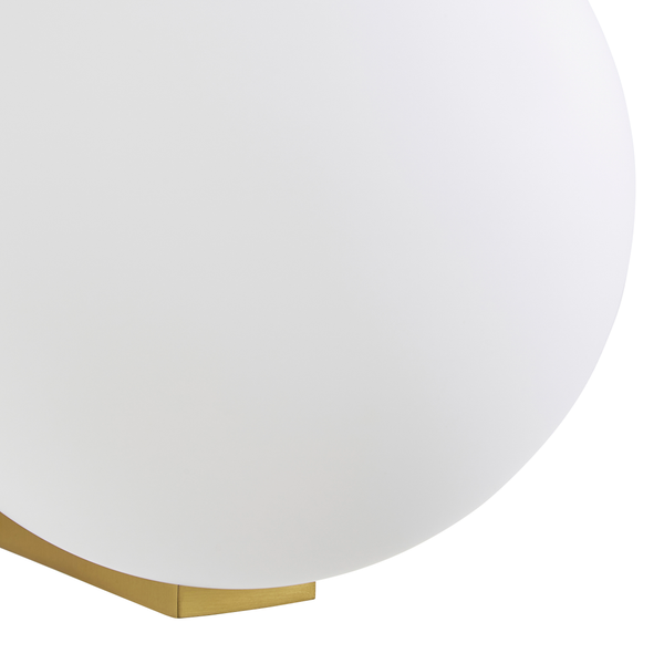Thiva 1 Light Bathroom Wall Light - Satin Brass - Image 3