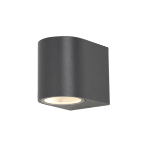 Antar Outdoor Wall Light, Black
