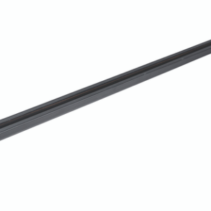 Tor 2 Metre of Single Circuit Mains Track in Black