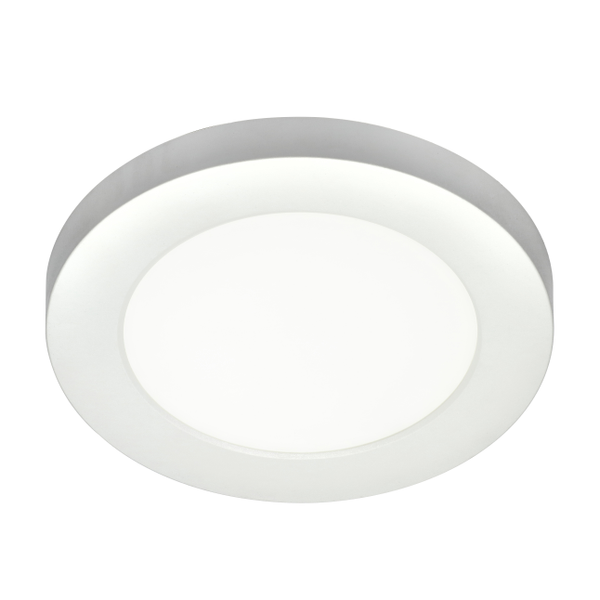 Tauri 6 Watt LED Flush Ceiling or Wall Light - White - Image 2