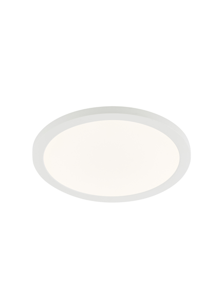 Tauri 24 Watt LED Flush Ceiling or Wall Light - White - Image 2