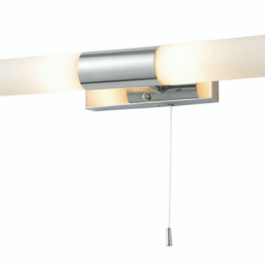 Aries Bathroom Wall Light, Chrome