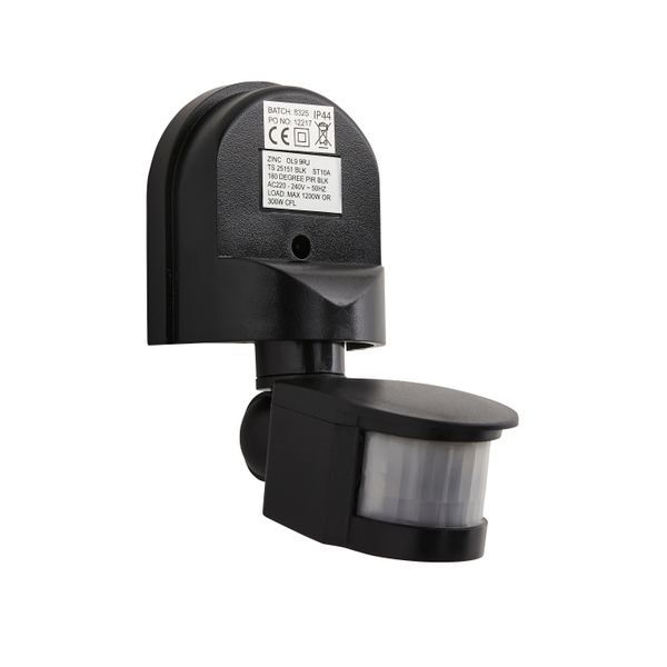 Dion Outdoor 180 Degree PIR Sensor - Black
