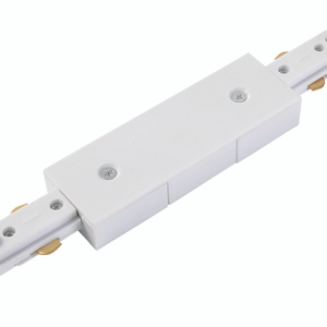 Tor Double Live End for Single Circuit Mains Track in White
