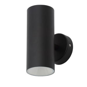 Melo Outdoor 2 Light LED Wall Light - Black