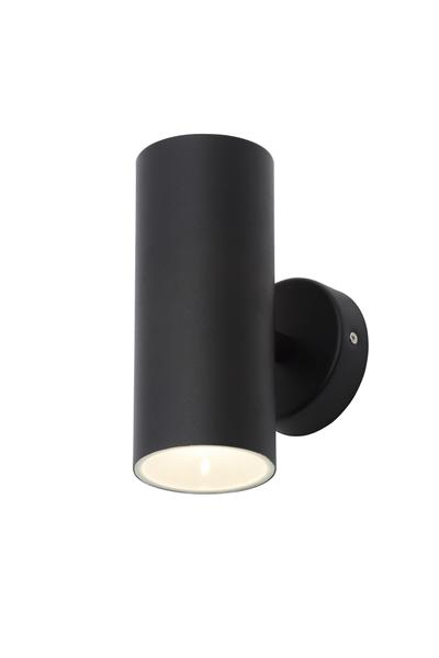 Melo Outdoor 2 Light LED Wall Light - Black - Image 2