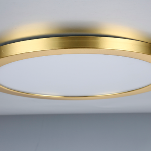 Tauri Magnetic Ring for 24 Watt LED Panel - Shiny Brass