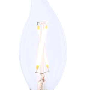 LED vintage candle lamp 2W E14 Clear