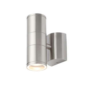 Islay Up and Down Outdoor Wall Light, Stainless Steel