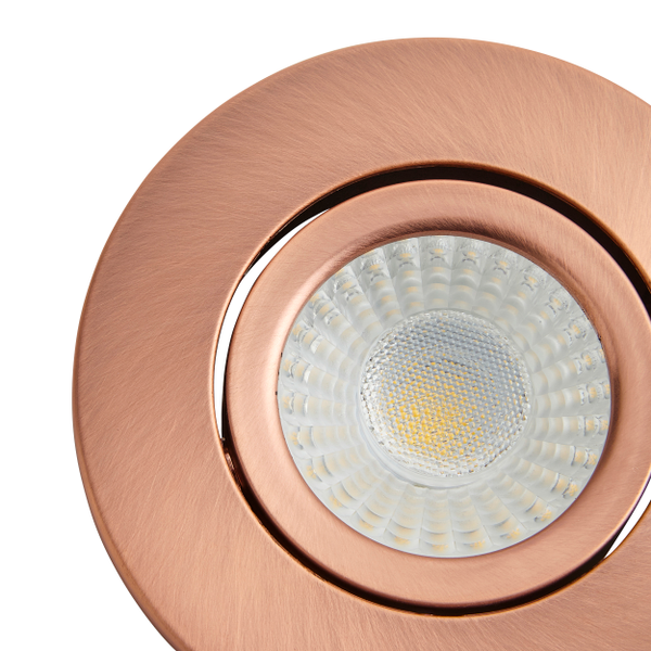 Como Fire Rated LED IP65 Downlight, Antique Copper - Image 3