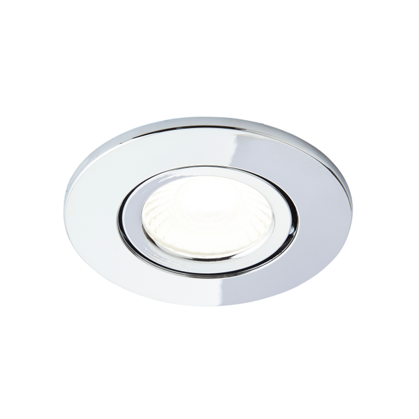 Como Fire Rated LED IP65 Downlight, Chrome