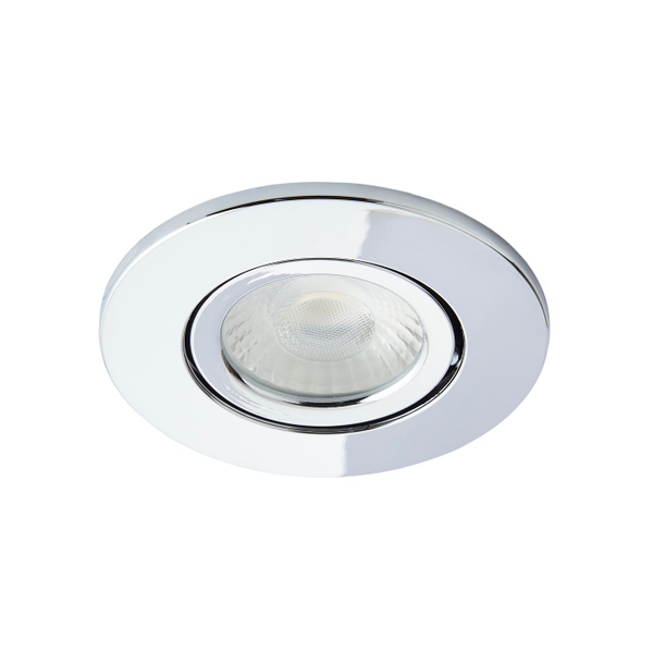 Como Fire Rated LED IP65 Downlight, Chrome - Image 2