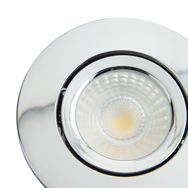 Como Fire Rated LED IP65 Downlight, Chrome - Image 3