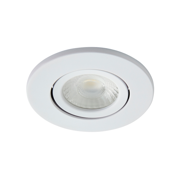 Como Fire Rated LED IP65 Downlight, Matt White - Image 2