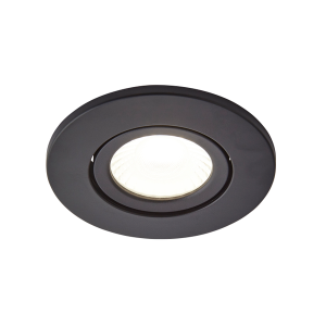 Como Fire Rated LED IP65 Downlight, Satin Black
