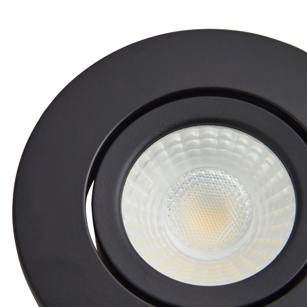 Como Fire Rated LED IP65 Downlight, Satin Black - Image 3