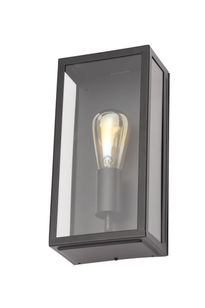 Minerva Outdoor Wall Light , Black - Image 3