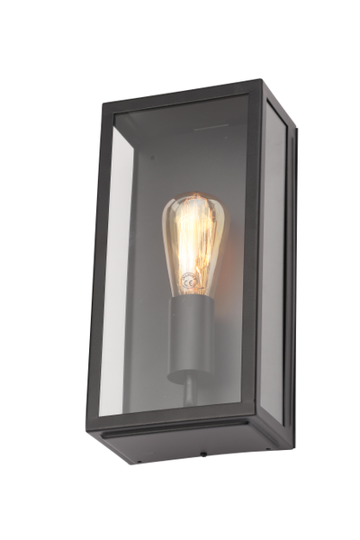 Minerva Outdoor Wall Light , Black - Image 4