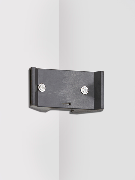 Alia Brushed Effect Adjustable Outdoor PIR Motion Sensor - Black - Image 2