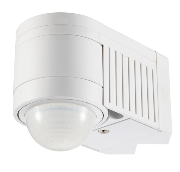 Alia Outdoor 360 Degree Corner Mount PIR Sensor - White