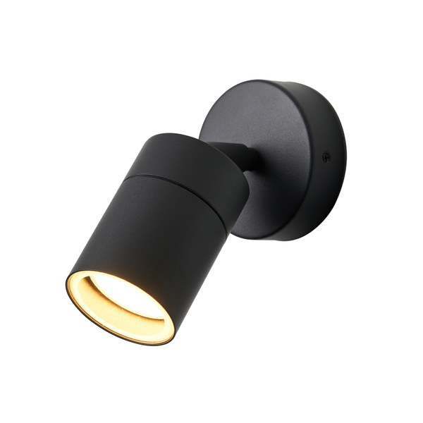 Leto 1 Light Adjustable IP65 Outdoor Wall Light - Anthracite - Image 3