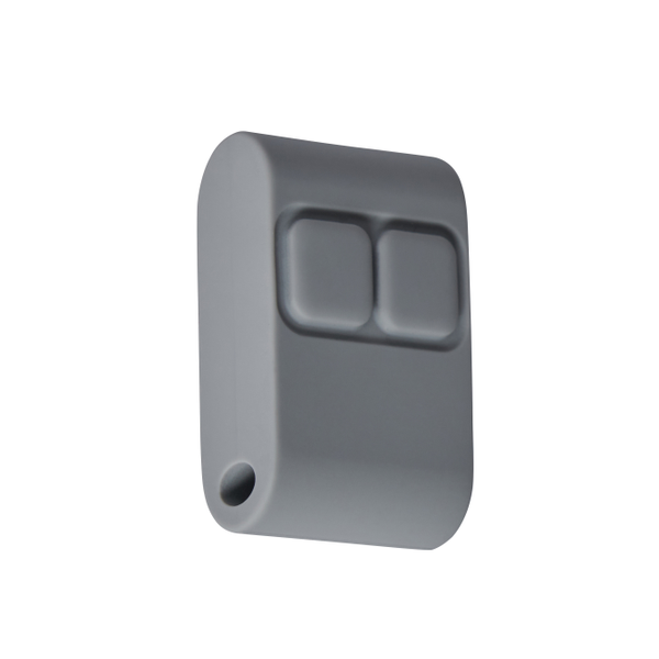 2 Gang Kinetic Fob Switch Grey IP54