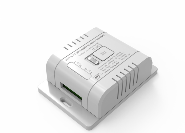Kinetic 1 Channel Smart Tuya Wifi Kinetic Dimmer receiver - White - Image 3