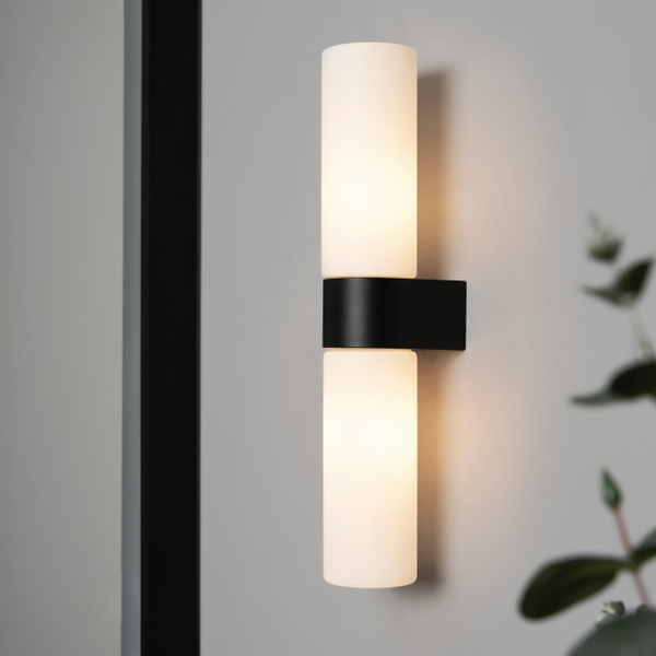 Cuco Bathroom Wall Light, Black - Image 4