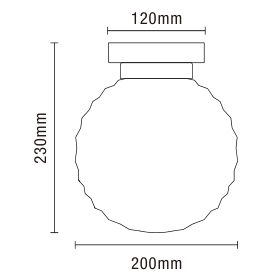 Vermont Ceiling Pendant. IP44. Antique Brass - Image 5