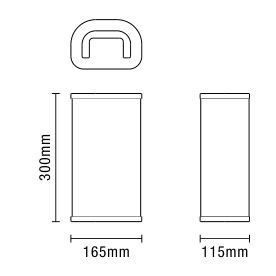 Nayru Bathroom LED CCT Wall Light, Matt black - Image 4