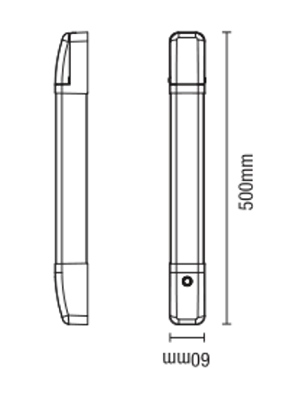 10w LED Shaver Light 3xCCT/Dim IP44 White - Image 4