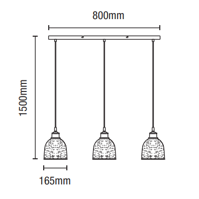 Wrenlee 3 Light Kitchen/Diner Pendant - Satin Nickel - Image 7
