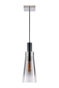 Atrani 1 light Kitchen/Diner Pendant - Black/Ombre - Image 7