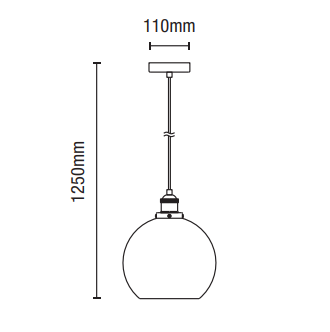 Carter 1 Light Kitchen/Diner Pendant - Antique Brass/Smoked - Image 6
