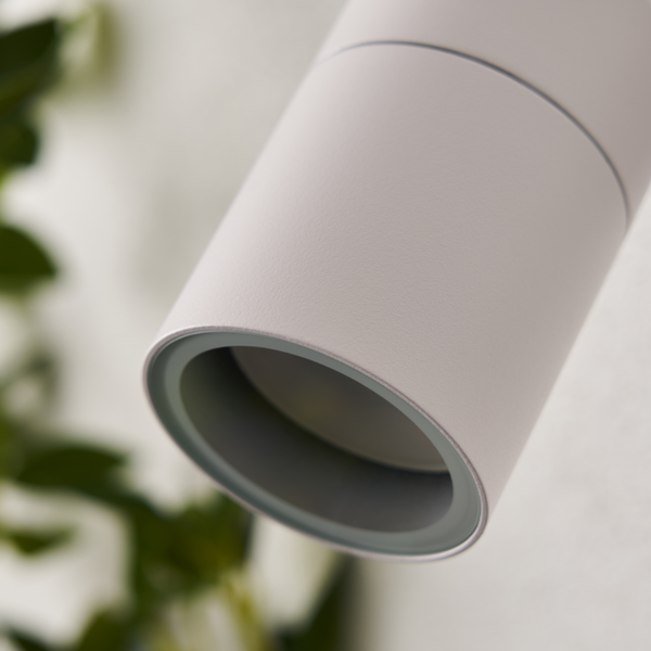 Leto 1 Light Adjustable IP65 Outdoor Wall Light - White - Image 4