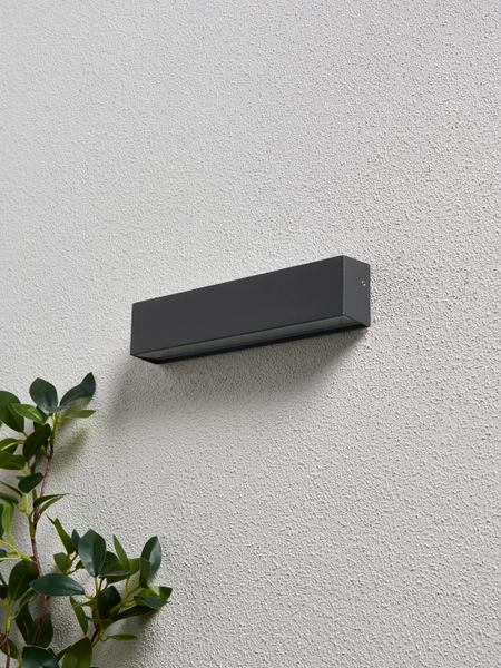 Cannes LED Outdoor Linear Wall Light - Anthracite - Image 6