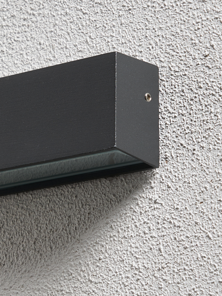 Cannes LED Outdoor Linear Wall Light - Anthracite - Image 7