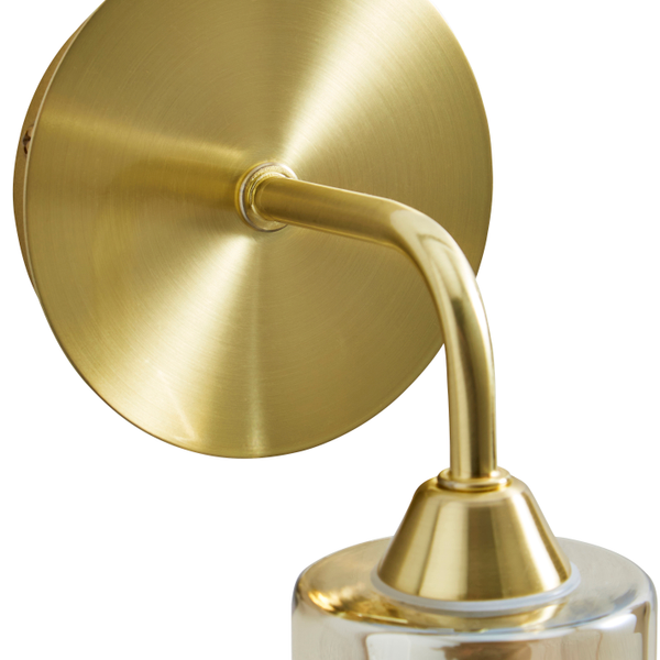 Patras Bathroom Wall Light, Satin Brass - Image 4