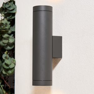 Morro Up and Down Outdoor Wall Light, Anthracite
