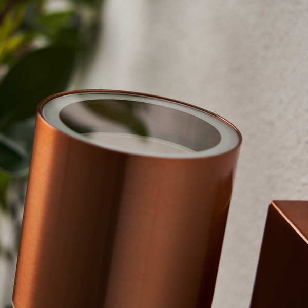 Leto 2 Light Up and Down Outdoor Wall Light - Copper - Image 4