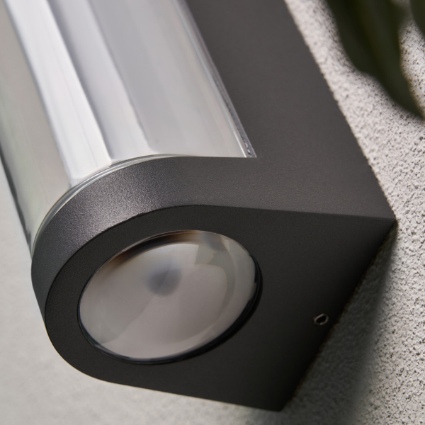 Anak Up and Down LED CCT Outdoor Wall Light, Anthracite - Image 3