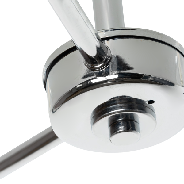 Montreal Classic Chrome Flush 3 Light Bathroom - Image 3