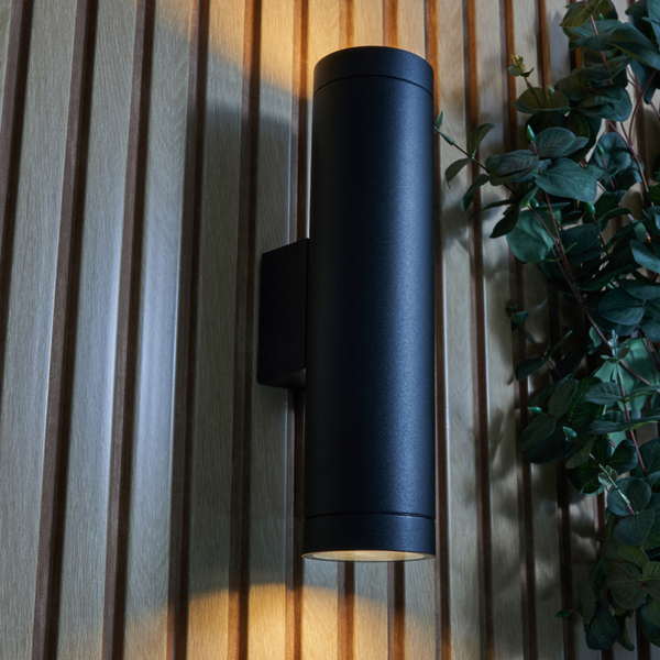 Morro Up and Down Outdoor Wall Light, Black - Image 6